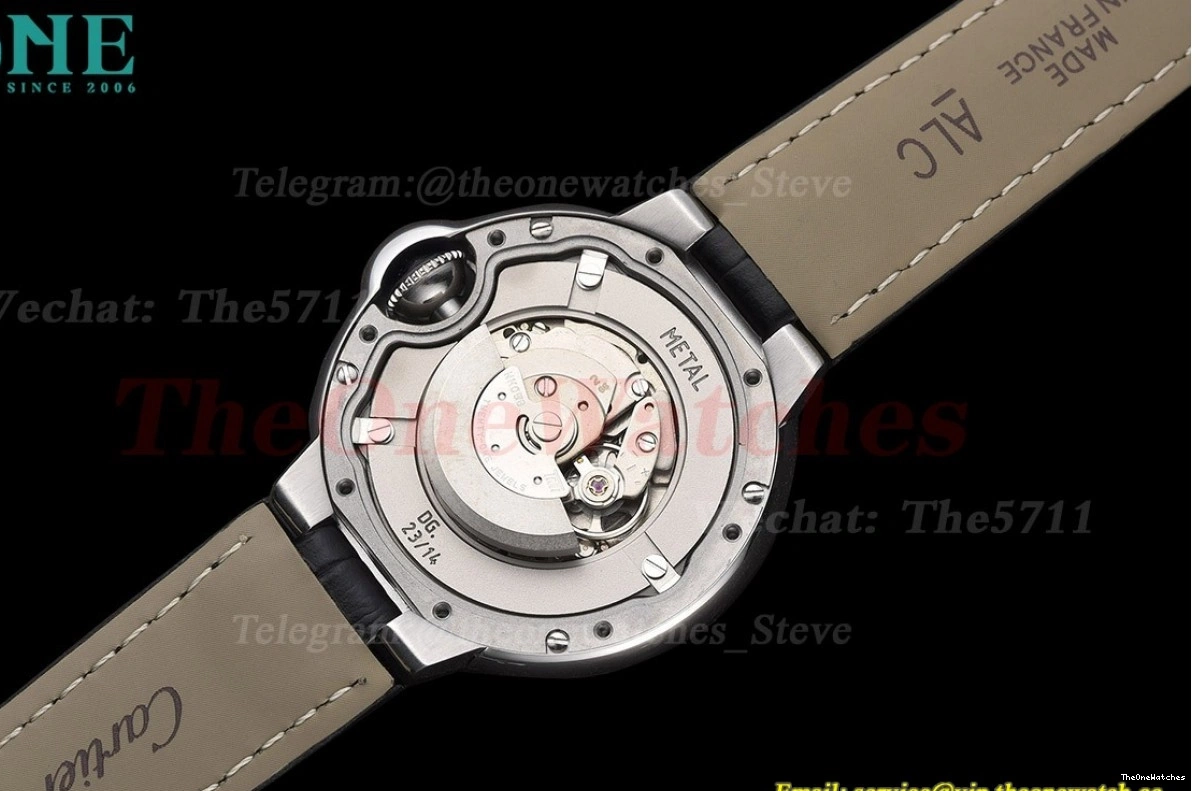 LE Dia Cartier SS NH05 GDF White De Dia 33mm Bleu Ballon 0122